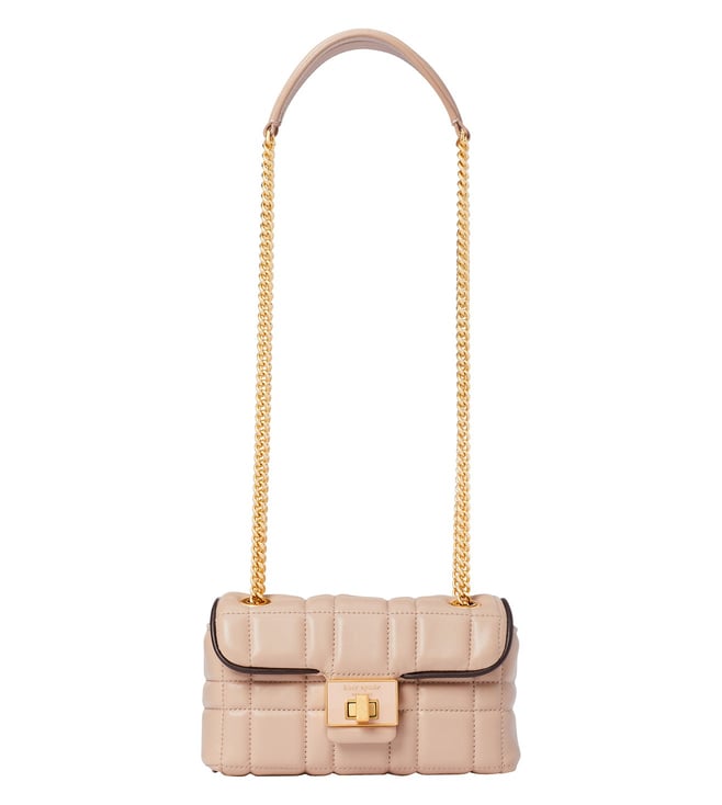 Buy Kate Spade Milk Tea Evelyn Quilted Small Cross Body Bag for Women  Online @ Tata CLiQ Luxury