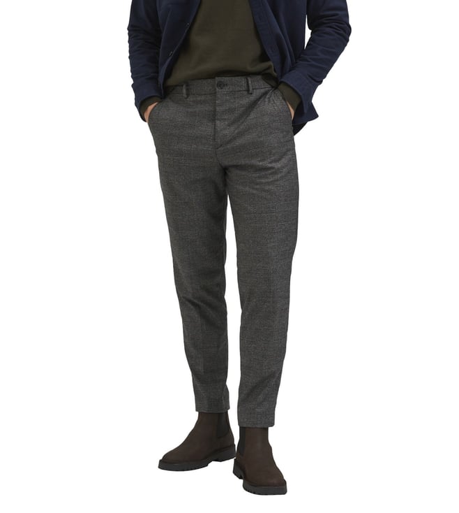 Aimé Leon Dore Grey Wool Tweed Donegal Trousers in Gray for Men  Lyst