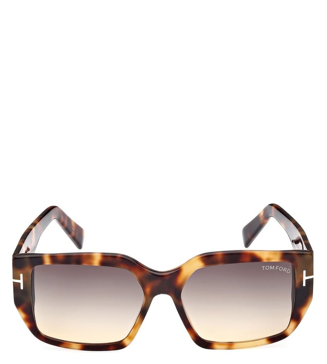 Buy Tom Ford FT09895655B Silvano-02 Square Sunglasses for Women Online @  Tata CLiQ Luxury