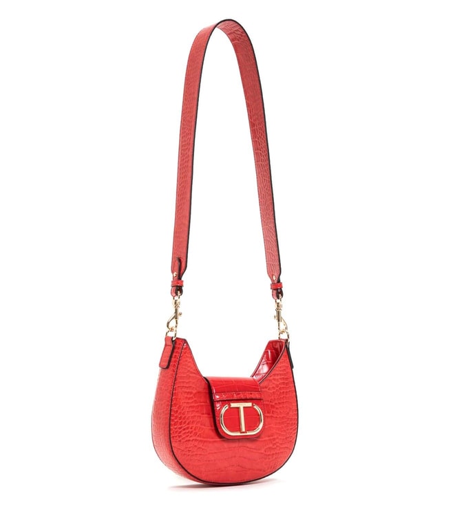 Buy TWINSET Grape Shoulder Bag With Logo for Women Online @ Tata CLiQ Luxury