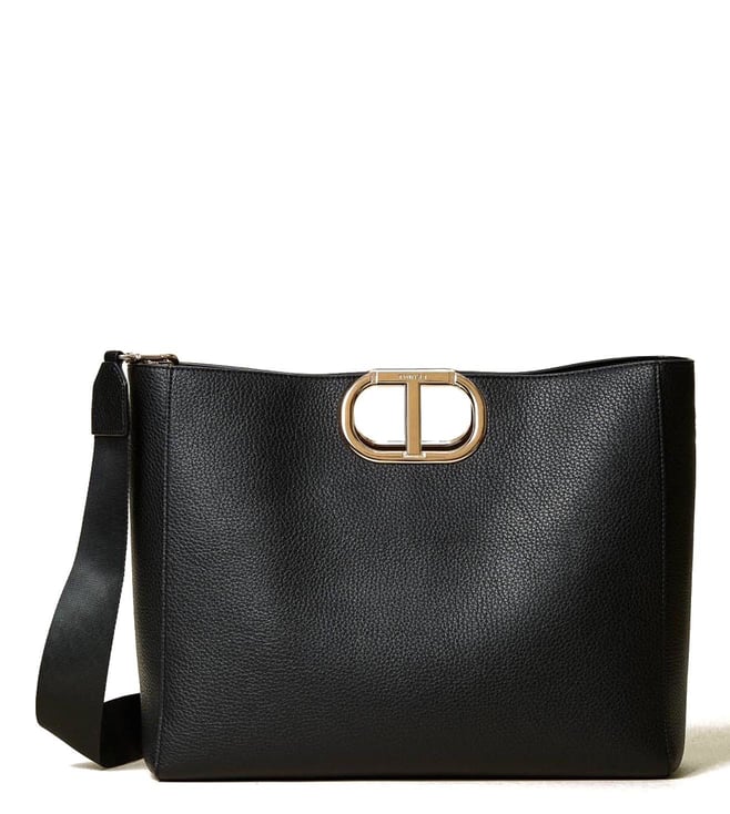 Buy DKNY Black Saffiano Leather Medium Hobo Bag for Women Online @ Tata  CLiQ Luxury