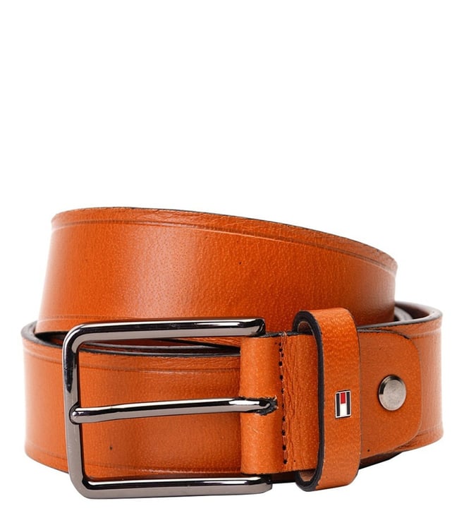 Buy Tommy Hilfiger Yangy Brown Leather Waist Belt for Men Online At Best  Price @ Tata CLiQ