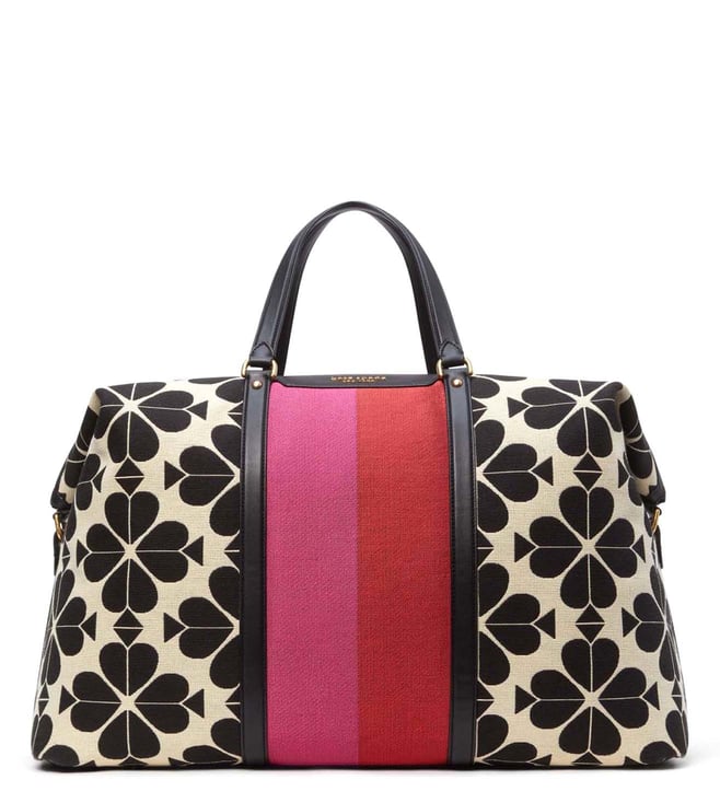 Buy Kate Spade Cream Multi Spade Flower Large Duffle Bag for Women Online @  Tata CLiQ Luxury