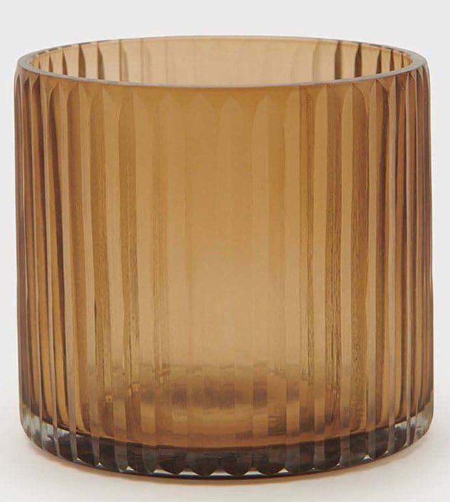 Buy Fabindia Black Maaya Glass Votives Set Of 2 Gift Box Online Tata CLiQ Luxury
