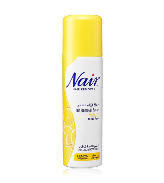 Buy Nair Lemon Hair Removal Spray for Silky and Smooth Skin 200 ml Online @  Tata CLiQ Luxury