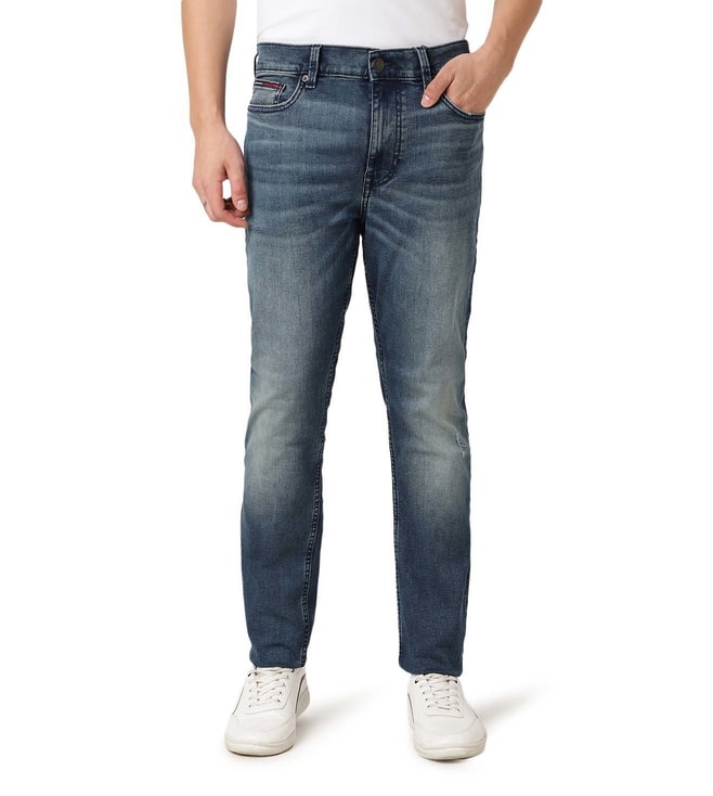 Buy Tommy Hilfiger Mid Vintage Skinny Fit Jeans for Men Online @ Tata CLiQ  Luxury
