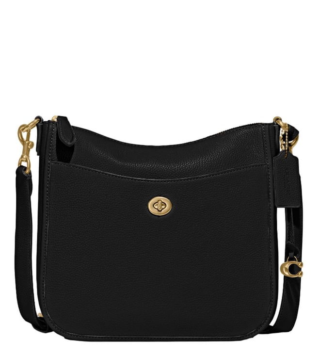 Buy Coach Black Chaise Medium Cross Body Bag for Women Online @ Tata CLiQ  Luxury