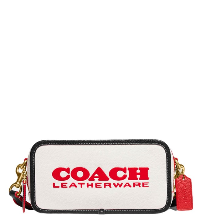 Buy Coach Chalk Kia Color Block Medium Cross Body Bag for Women Online @  Tata CLiQ Luxury