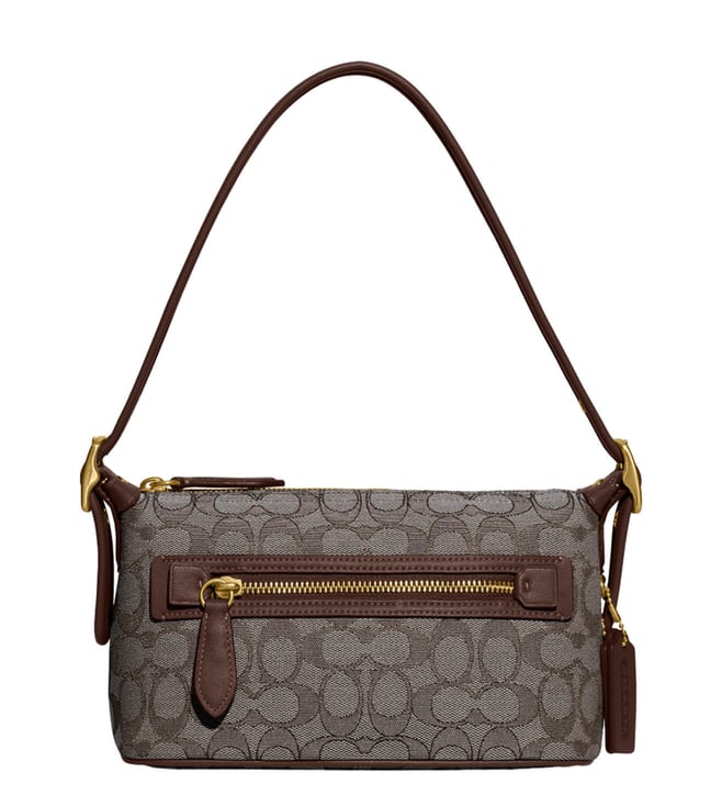 Buy Coach Oak Maple Demi Medium Shoulder Bag for Women Online @ Tata CLiQ  Luxury