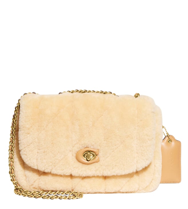 Buy Coach Natural Madison Medium Shoulder Bag for Women Online @ Tata CLiQ  Luxury