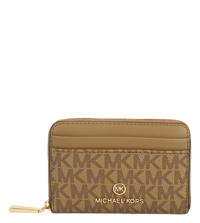 Buy MICHAEL Michael Kors Brown Small Logo Wallet for Women Online @ Tata  CLiQ Luxury