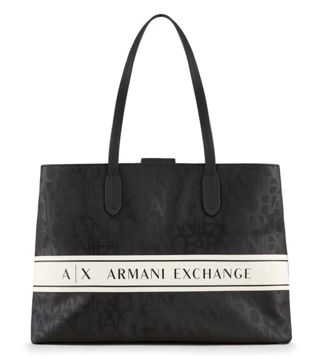 Buy Armani Exchange Black Shoulder Bag for Women Online @ Tata CLiQ Luxury