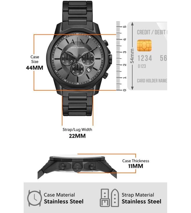 Buy Armani Exchange AX7140SET Multifunction Watch for Men Online @ Tata ...