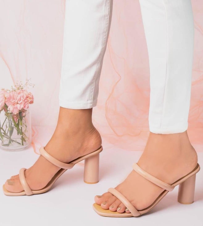Elegant Pink Block Heel Sandals For Women at Rs 265/pair | Karol Bagh | New  Delhi | ID: 26112925930