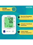 Mievida Mi Heart 101 Fully Automatic Digital Blood Pressure Monitor, Most  Accurate BP Checking Machine with Smart 3 Colored Backlight Display of 4.3  Inches, USB Cable, Dual User, and Voice Feature 