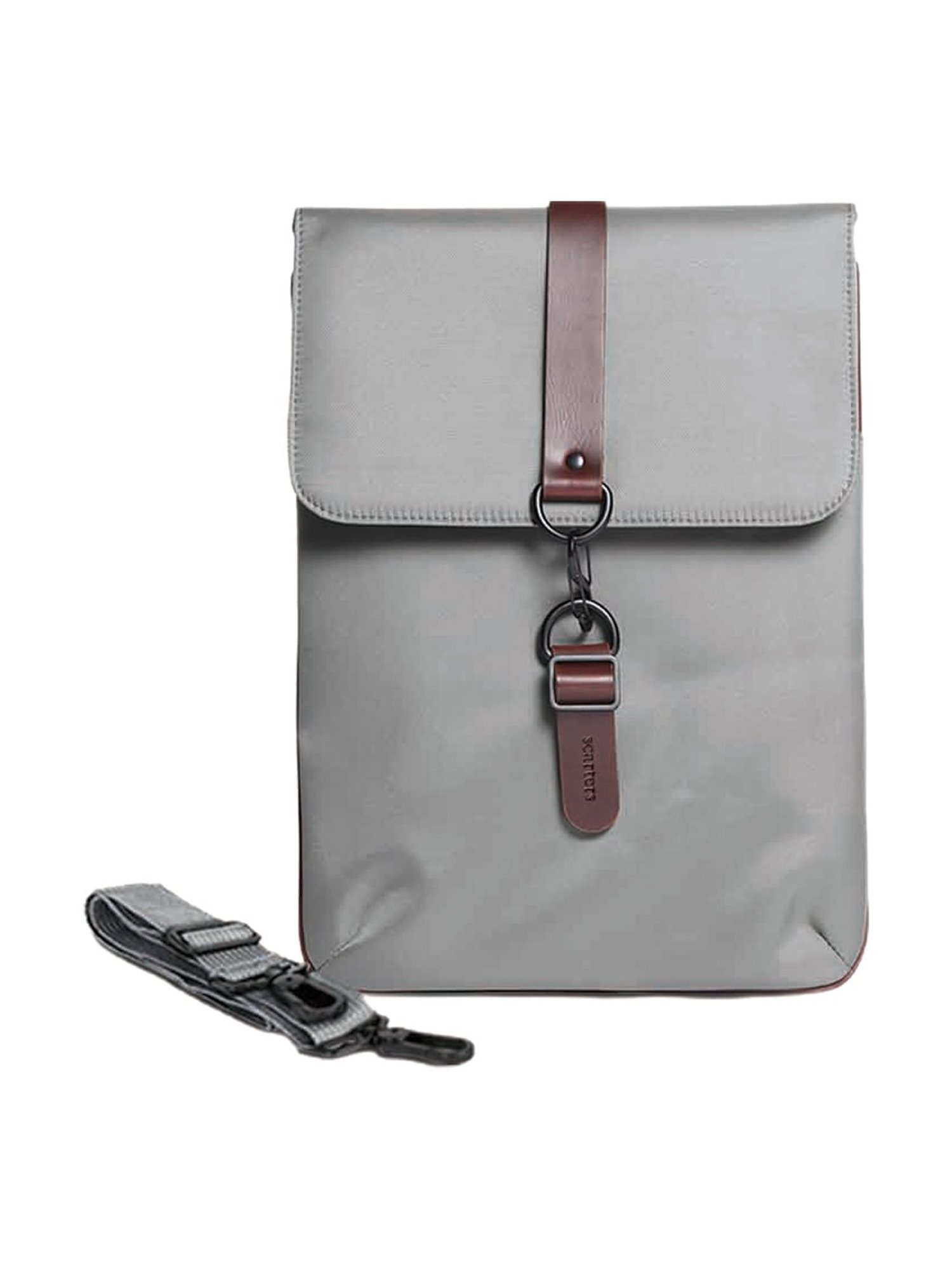 Buy Scarters Folio Vol. I Grey Solid Medium Laptop Sleeve Online At Best  Price @ Tata CLiQ