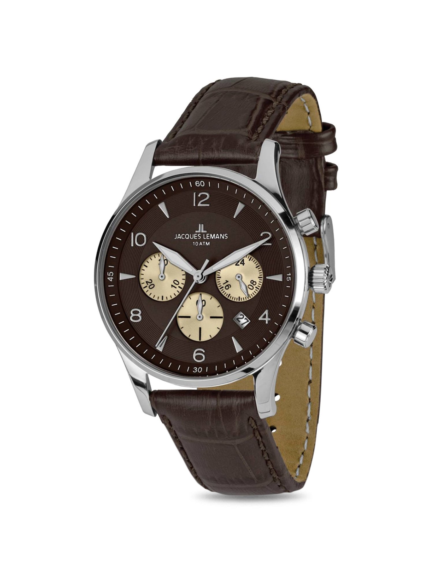 Jacques lemans chronograph 10 best sale atm price