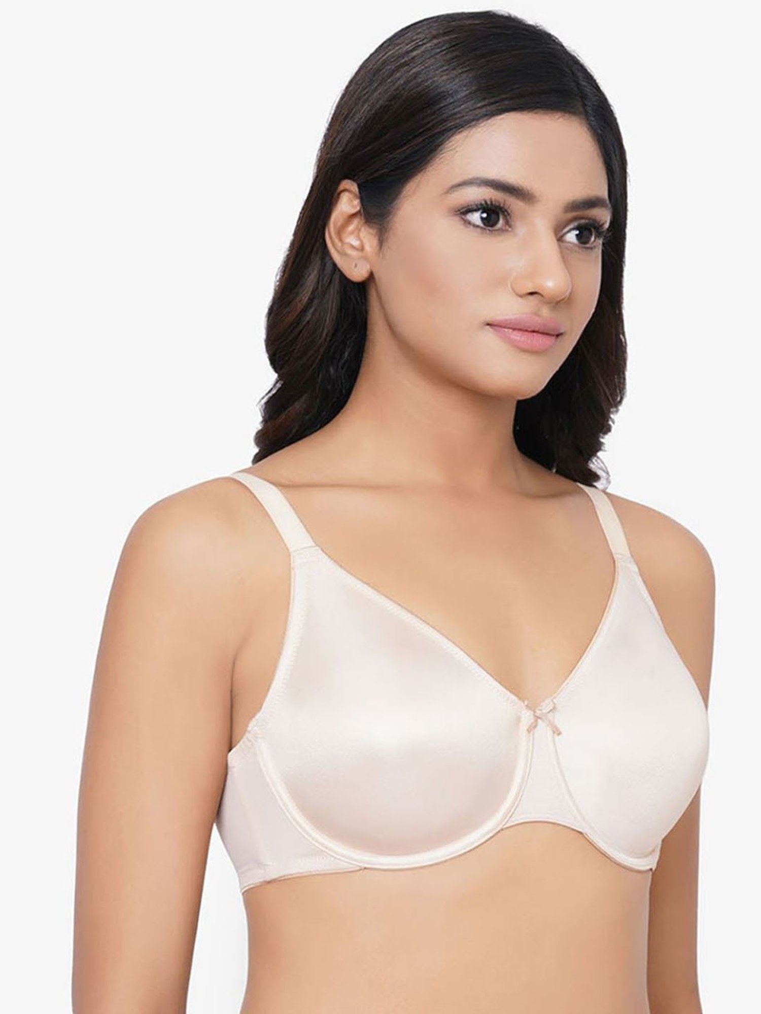 Buy Wacoal Cream Under-Wired Minimizer Bra for Women's Online @ Tata CLiQ