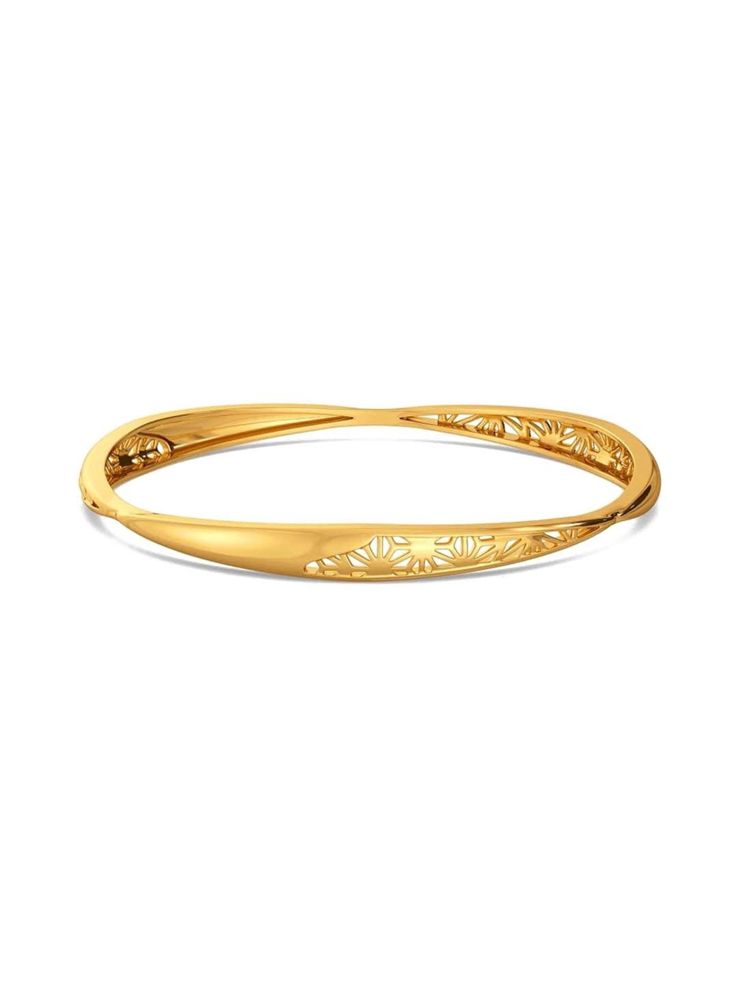 Buy Melorra 18k Gold Lace Nouveau Bangle for Women Online At Best Price @  Tata CLiQ