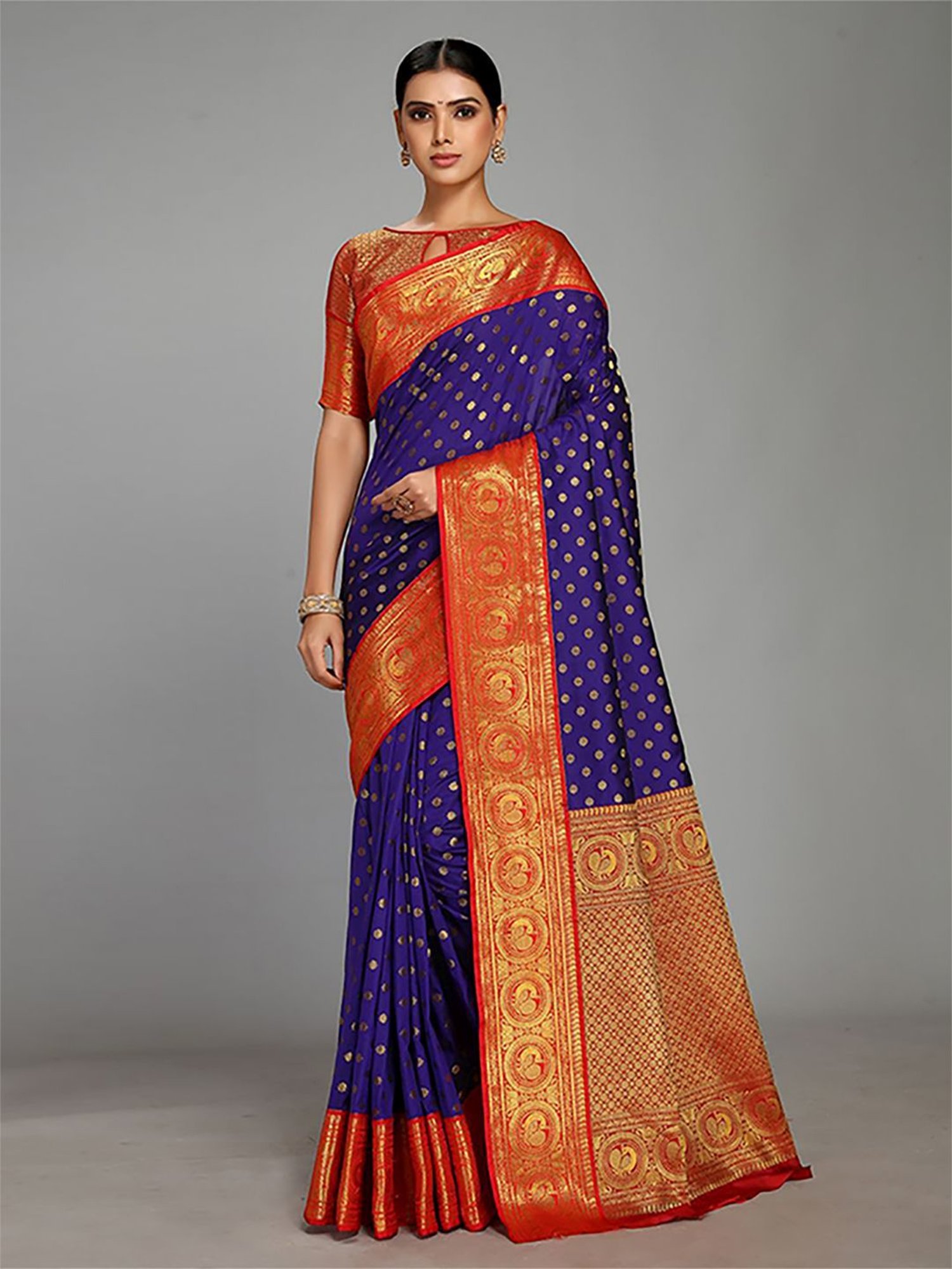 Varkala Silk Sarees Blended Saree at Rs 2309 | Ladies Silk Saree in Surat |  ID: 16707231497