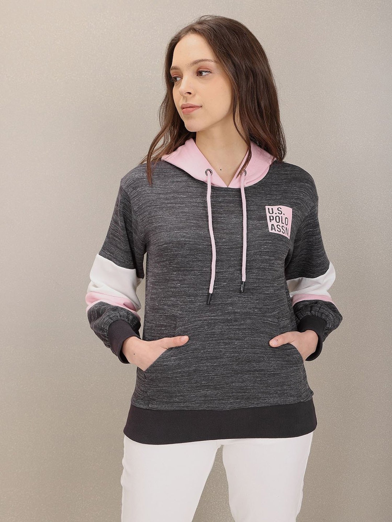 Us polo assn women's on sale hoodie