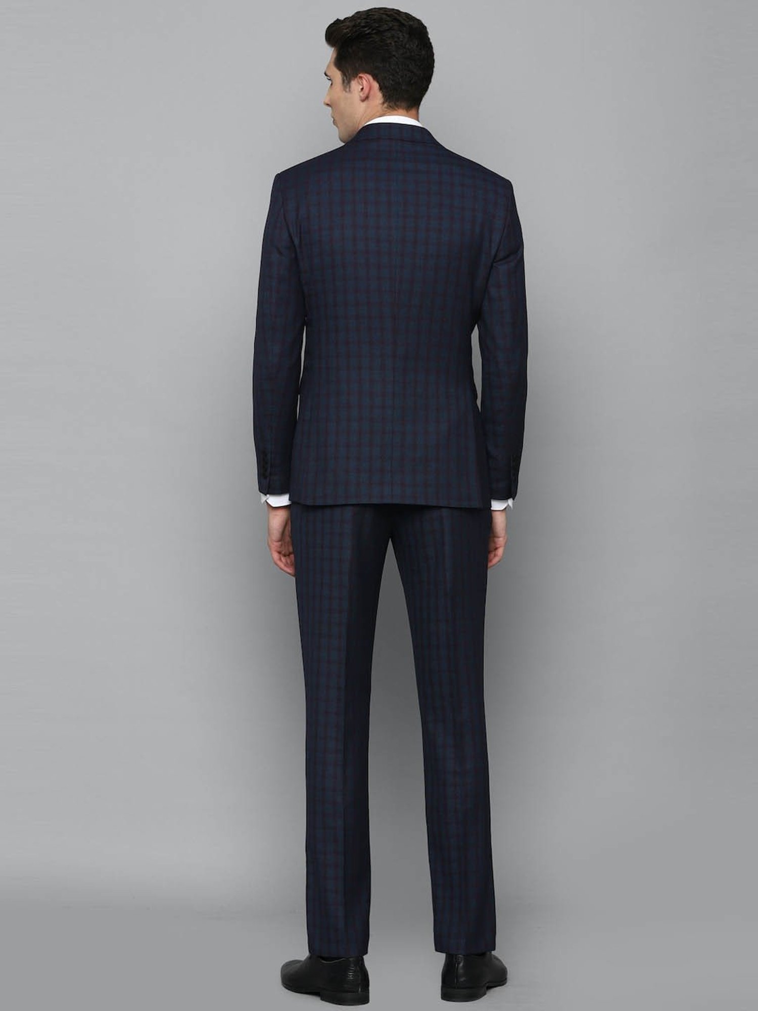 Louis philippe suits royal on sale blue