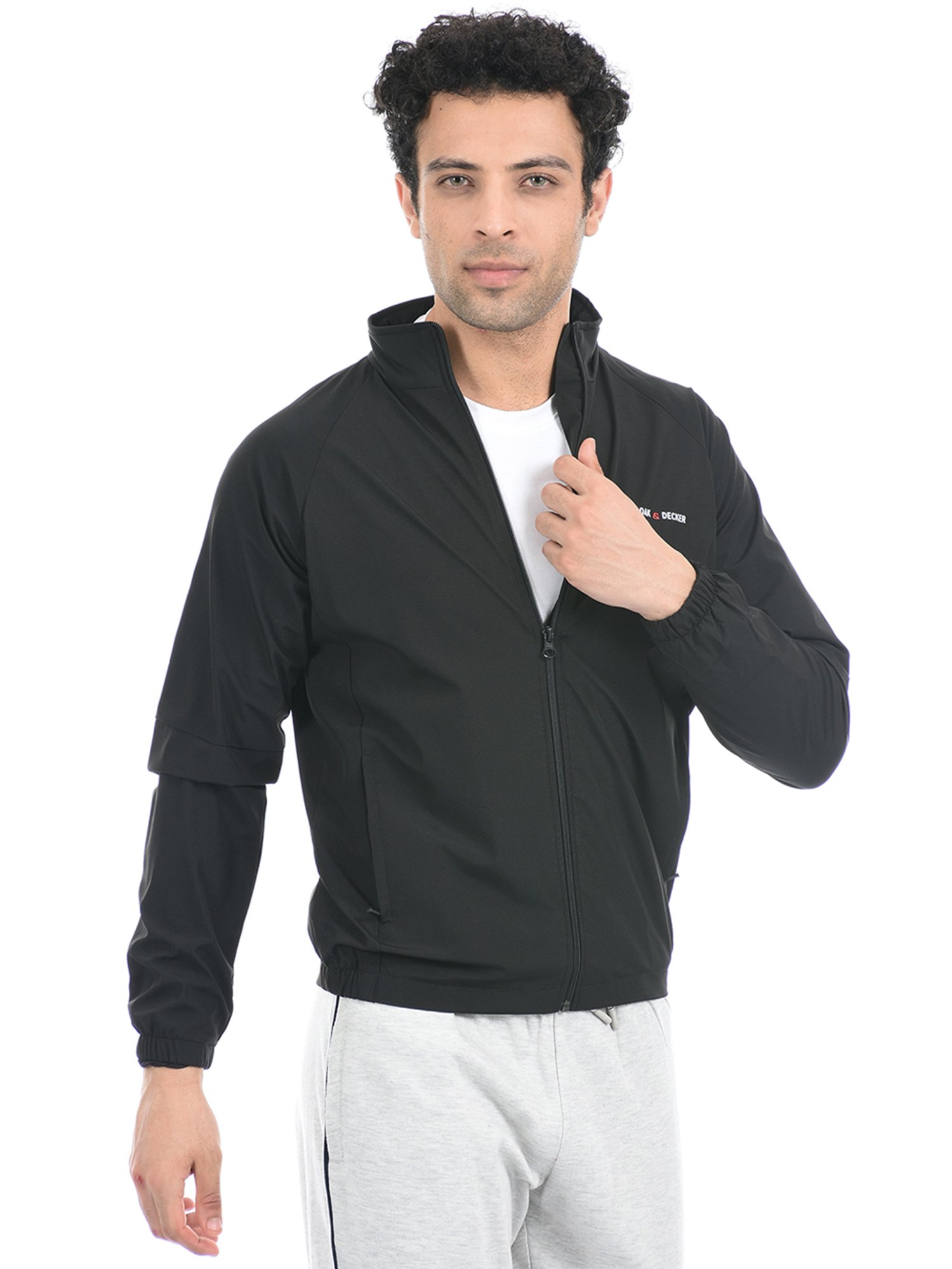 Buy Cloak Decker by Monte Carlo Black Regular Fit Wind Cheater for Men s Online Tata CLiQ