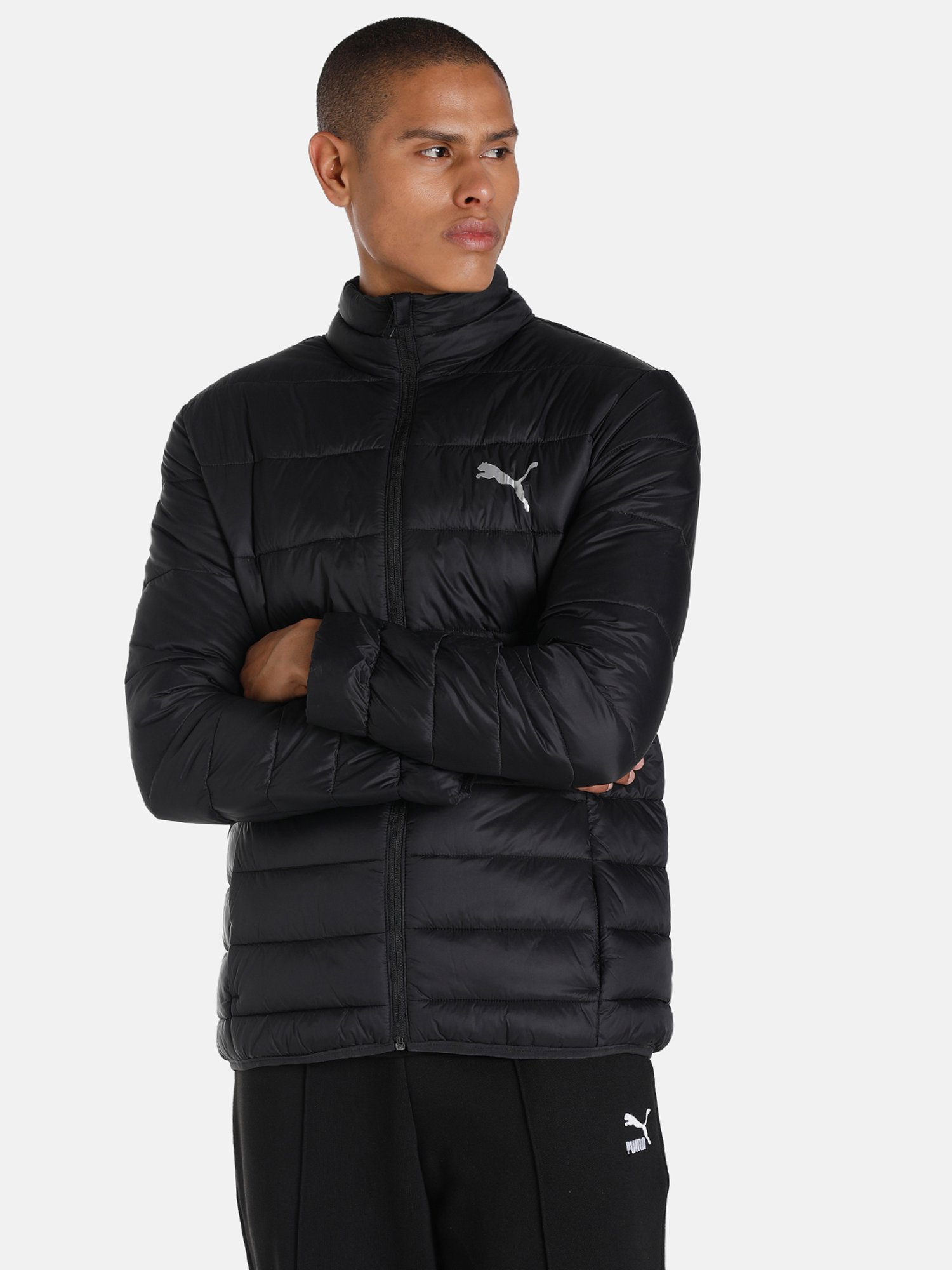 Puma Classics Oversized Padded Jacket - Black | very.co.uk