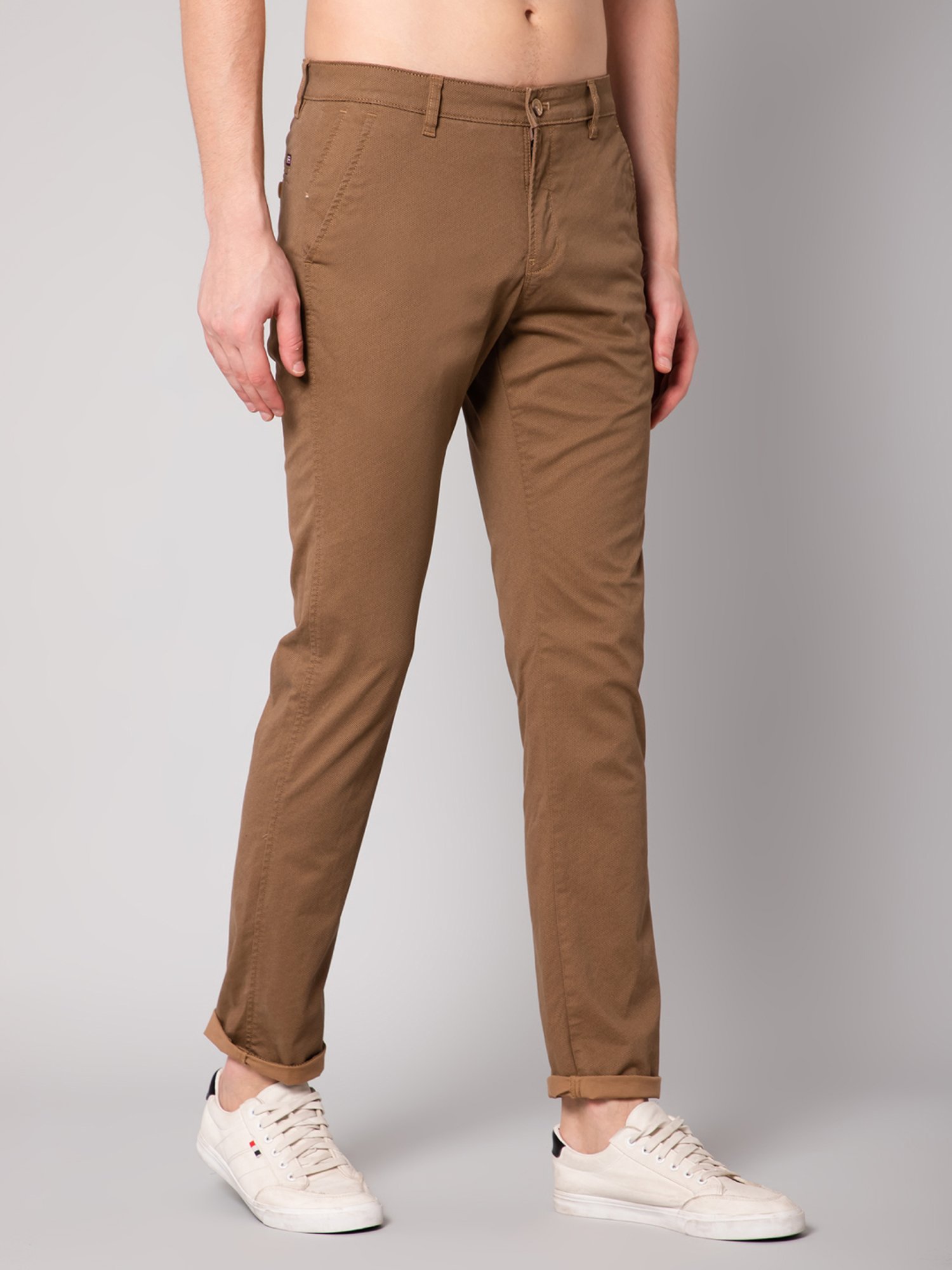 Buy Cantabil Mens Black Trouser online