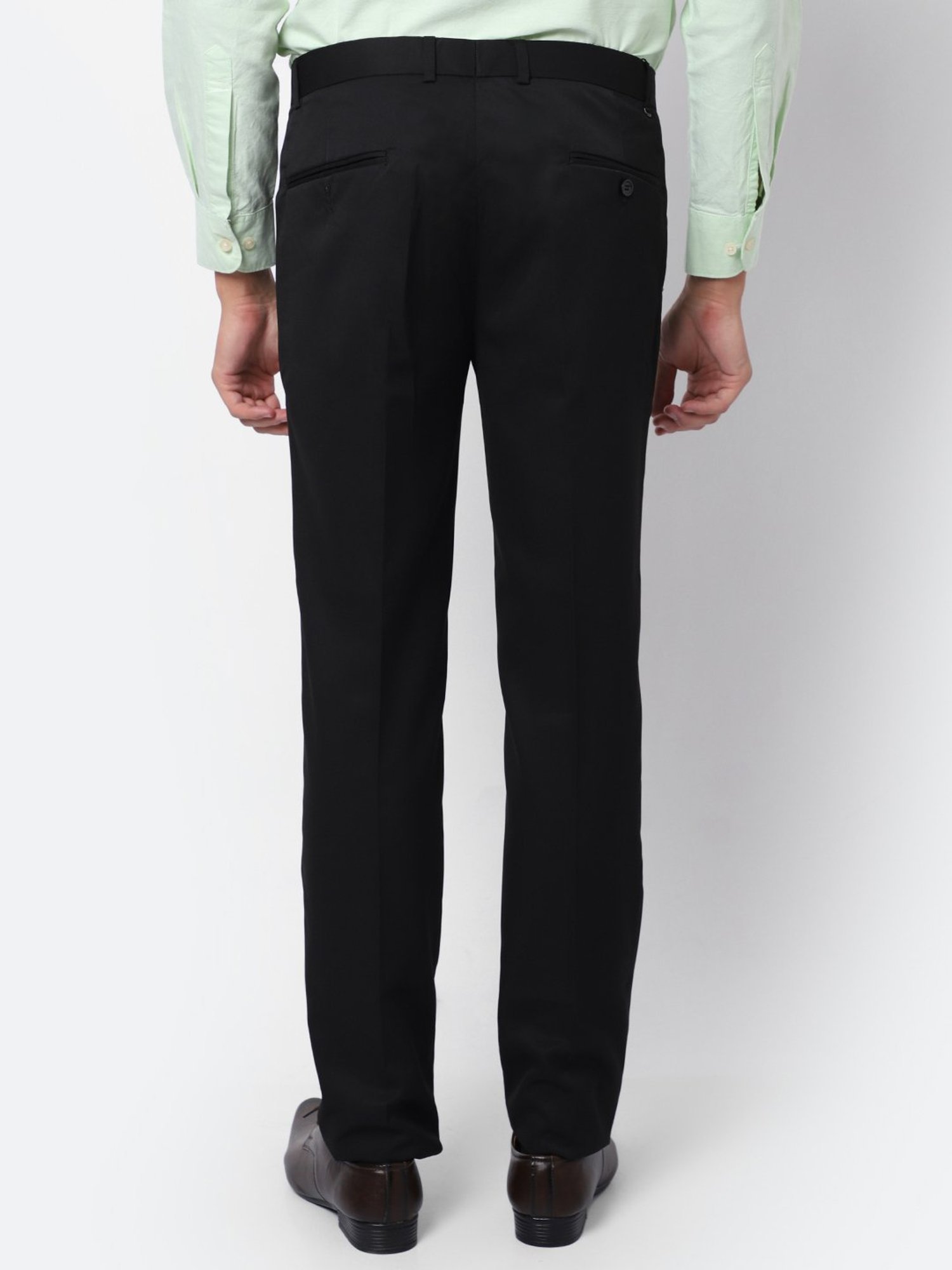 Buy Cantabil Men Formal Grey Trouser Online