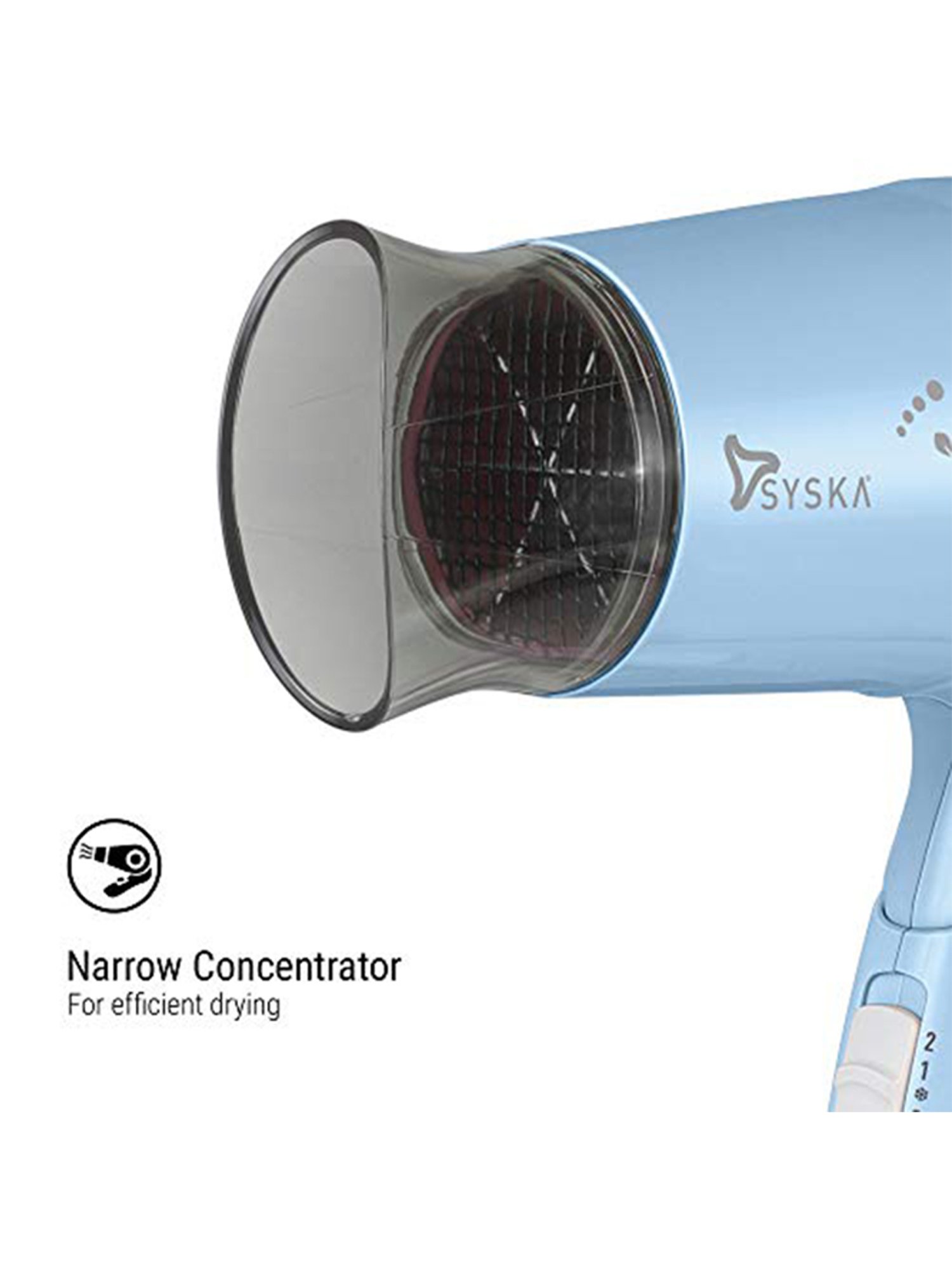 Buy Syska HD1620 Trendsetter 1200Watt Hair Dryer (Blue) Online At Best Price @ Tata CLiQ Buy Syska HD1620 Trendsetter 1200Watt Hair Dryer (Blue) Online At Best Price @ Tata CLiQ