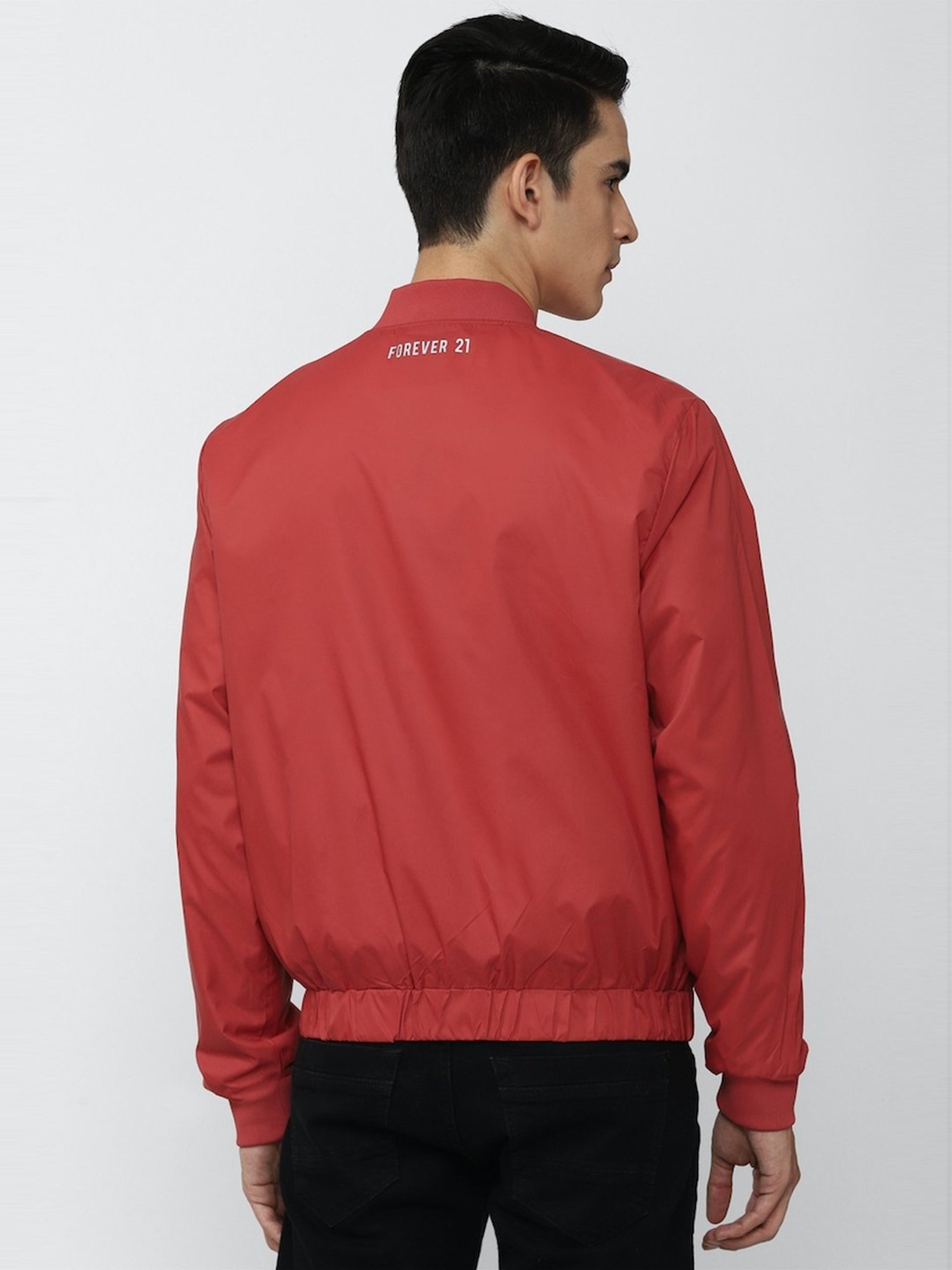 Red bomber sale jacket forever 21