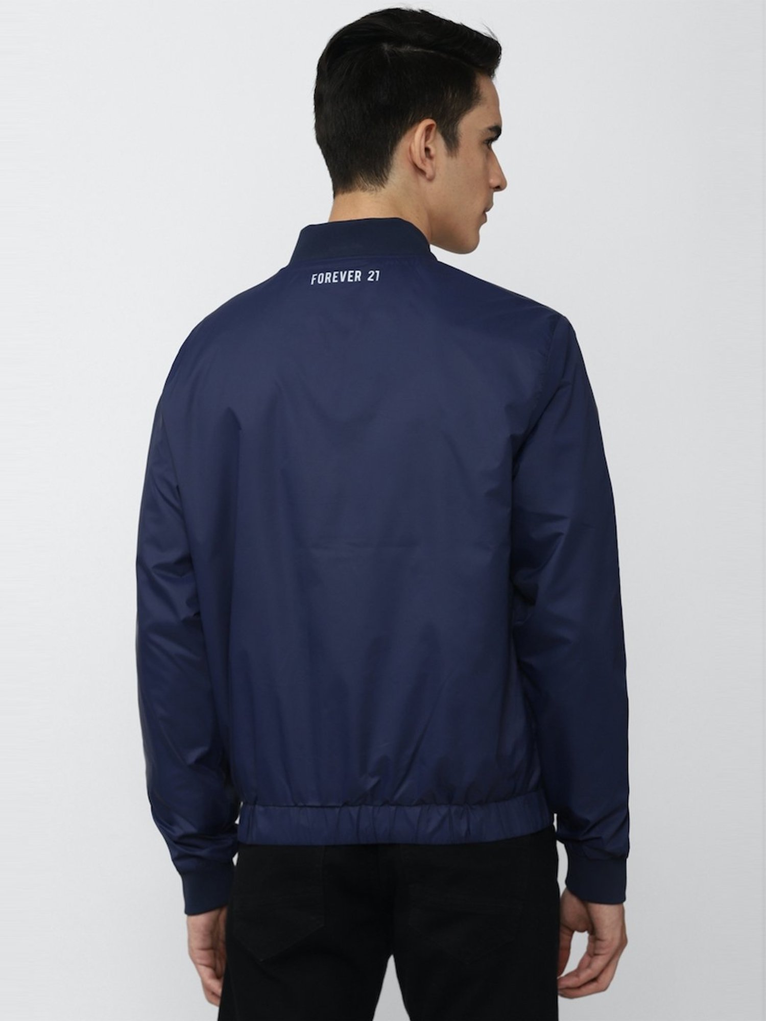 Blue bomber jacket outlet forever 21