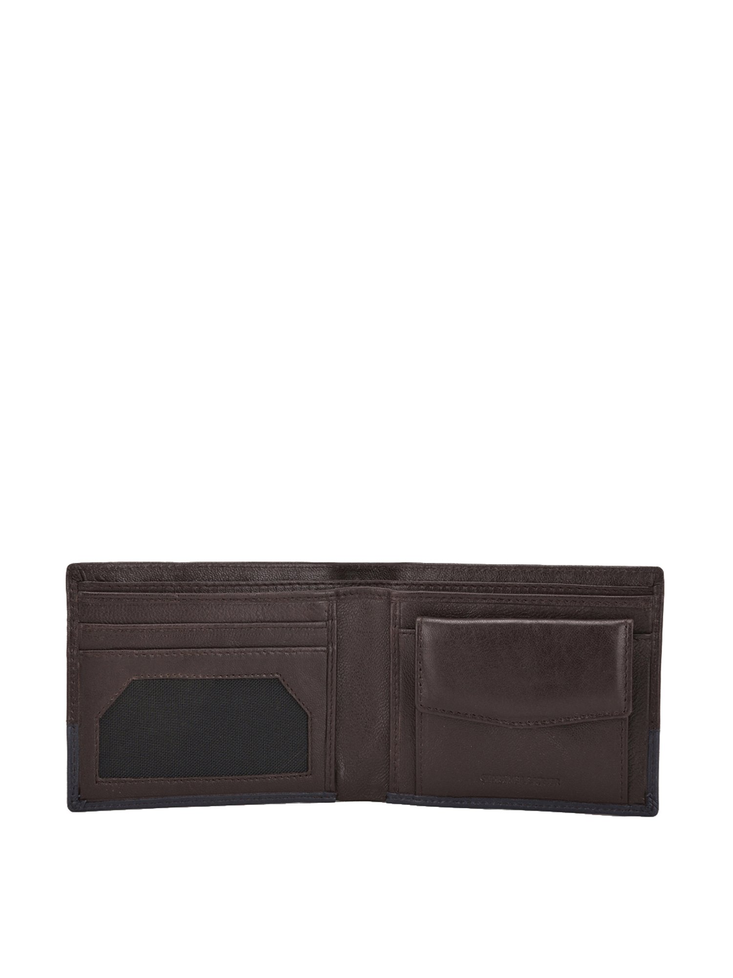 Buy Van Heusen Brown Quilted Leather Bi-Fold Wallet for Men at Best Price @  Tata CLiQ