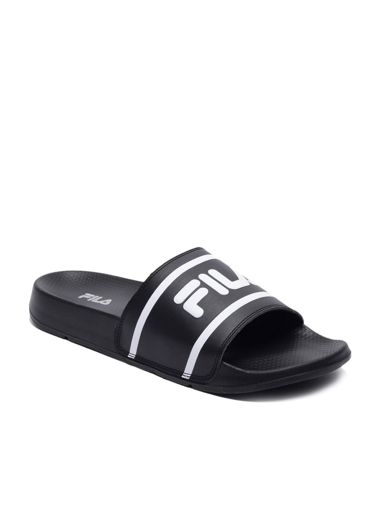 Buy Fila Men s SlidesRAZE II Black Slides for Men at Best Price