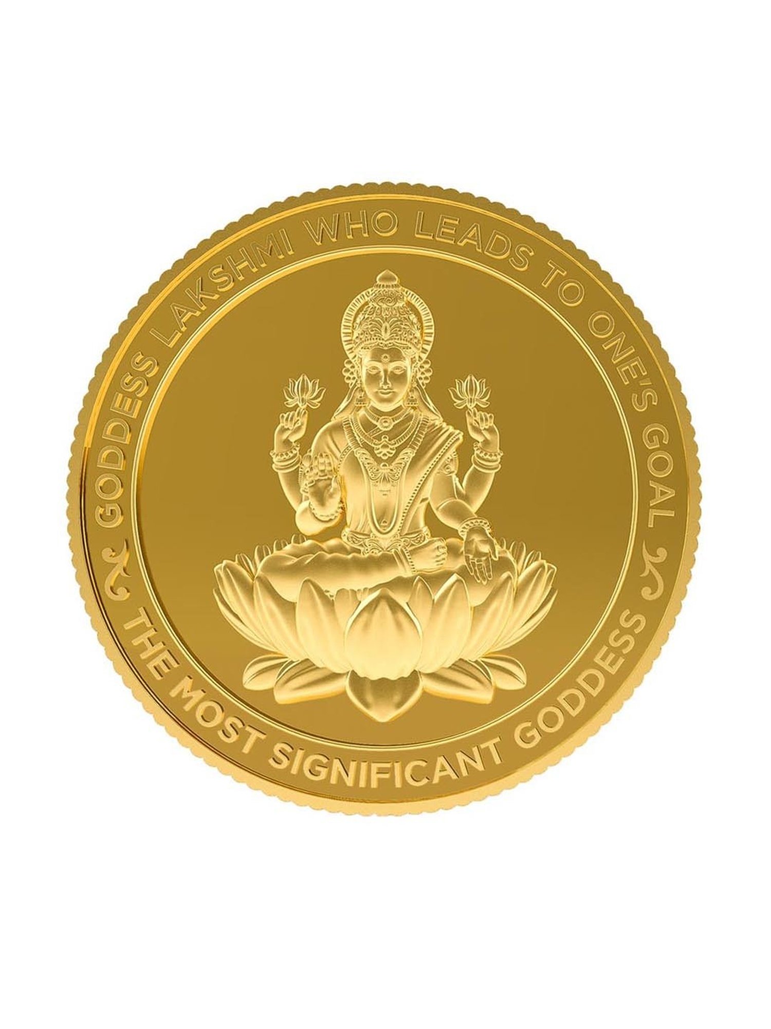 lakshmi gold coin