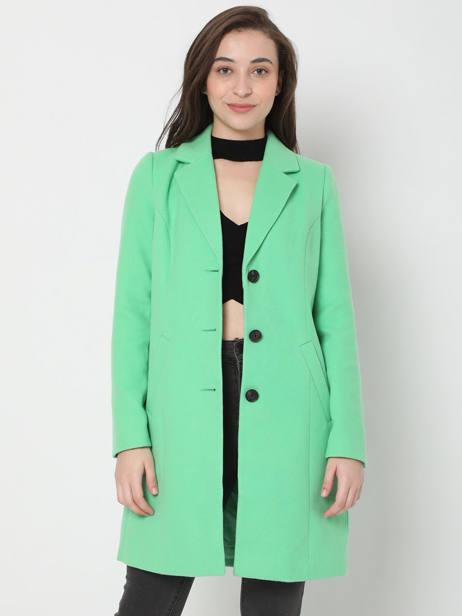 Mint on sale green coat