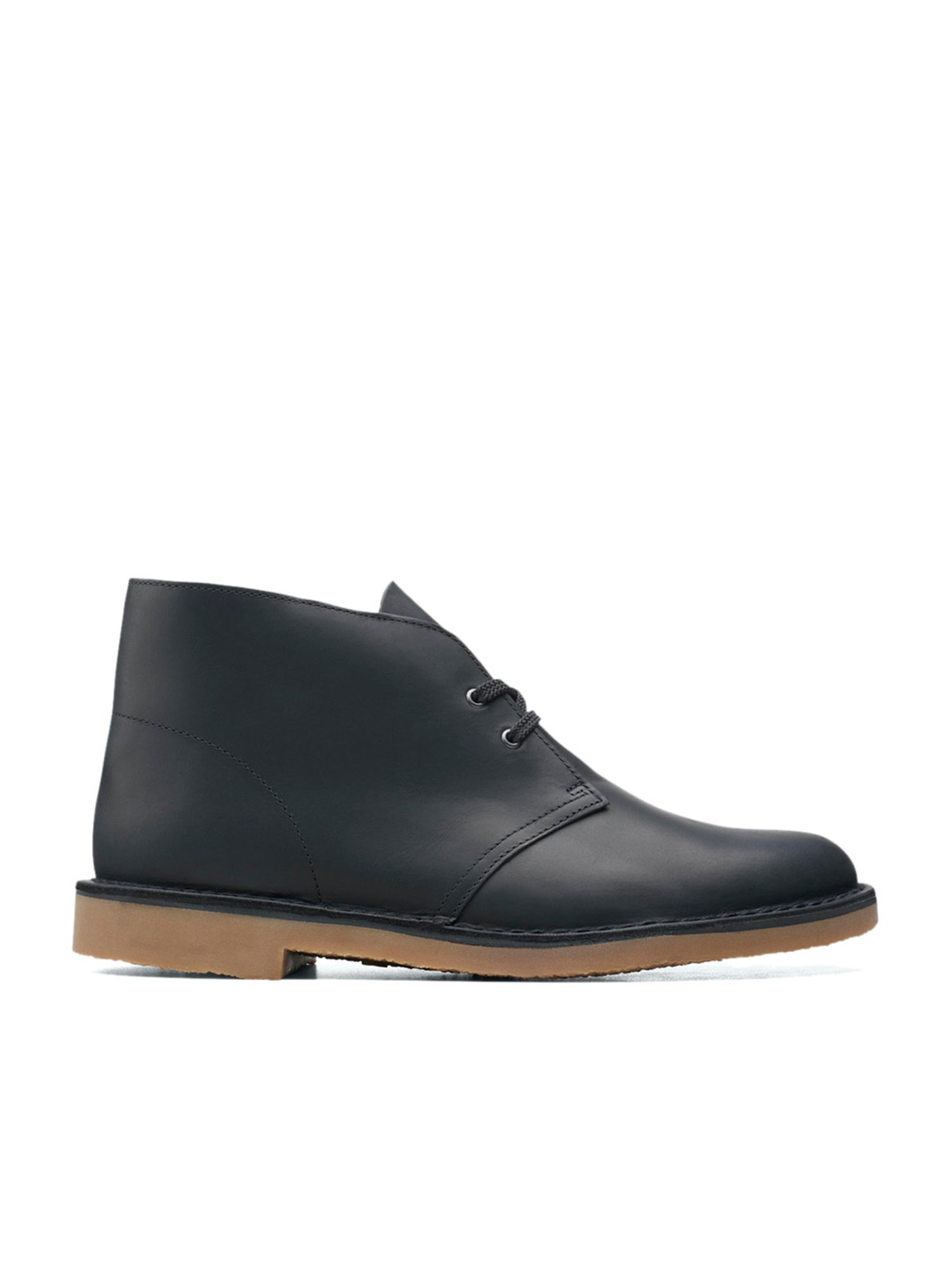 Clarks mens black outlet boots