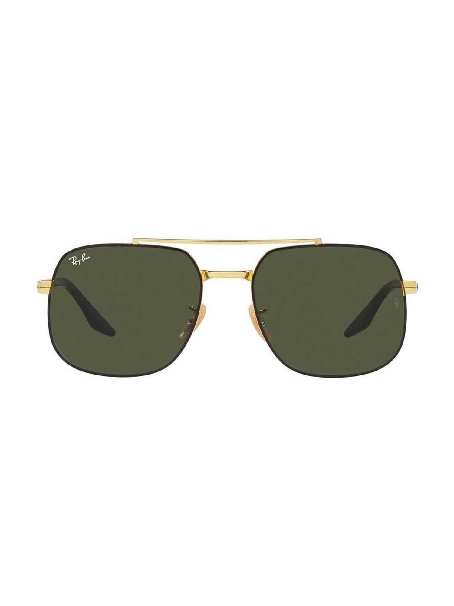 Ray Ban Green Tinted Square Sunglasses S35C5495 @ ₹6898