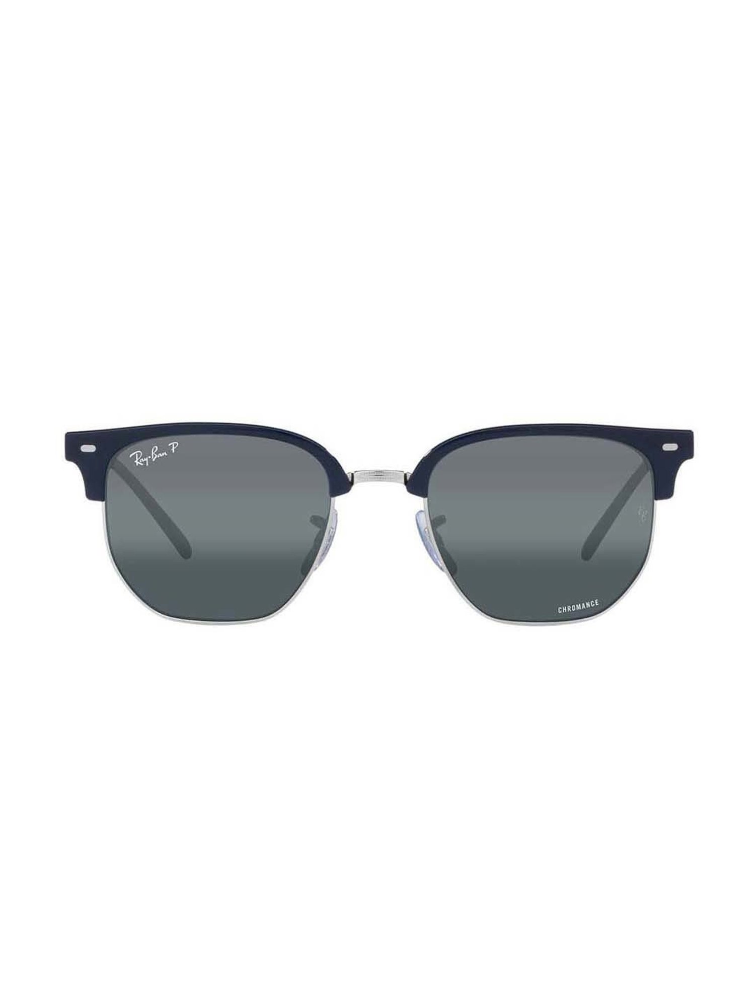 Black Grey Full Rim Clubmaster Vincent Chase Polarized Blend Edit VC S10681  P-C2 Sunglasses at LensKart.com