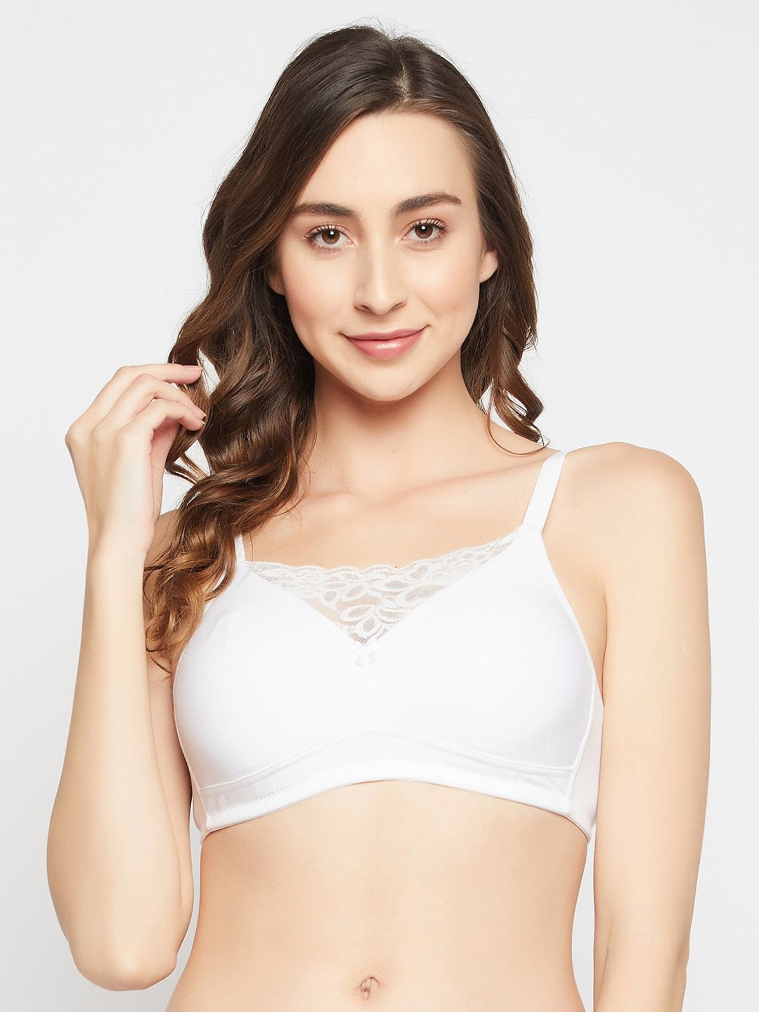 Ginger by Lifestyle Off-White Cotton Camisole