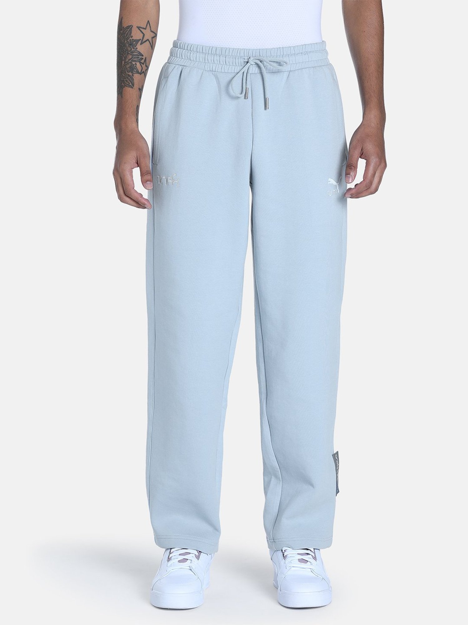 Nike Solid Men Blue Track Pants  Sports Station India