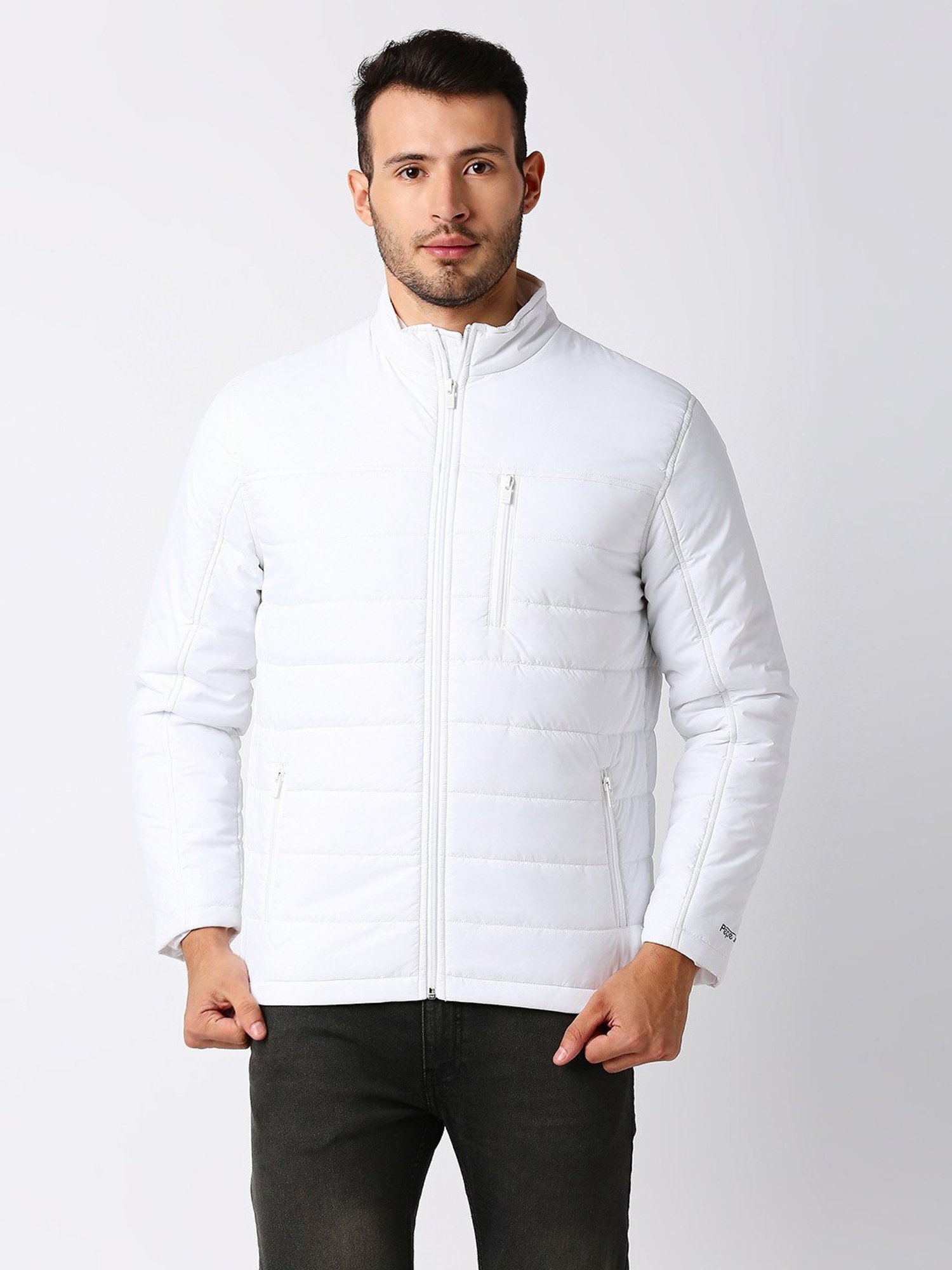 White Quilted Jacket Mens Shop | bellvalefarms.com