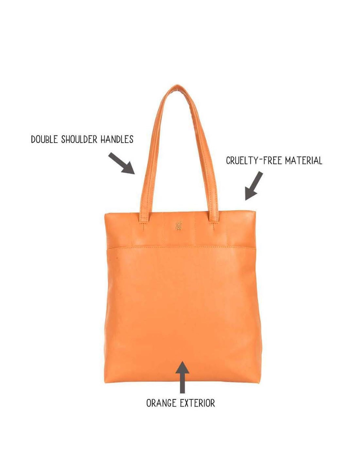 Buy Yelloe Orange Printed Large Tote Bag at Best Price @ Tata CLiQ