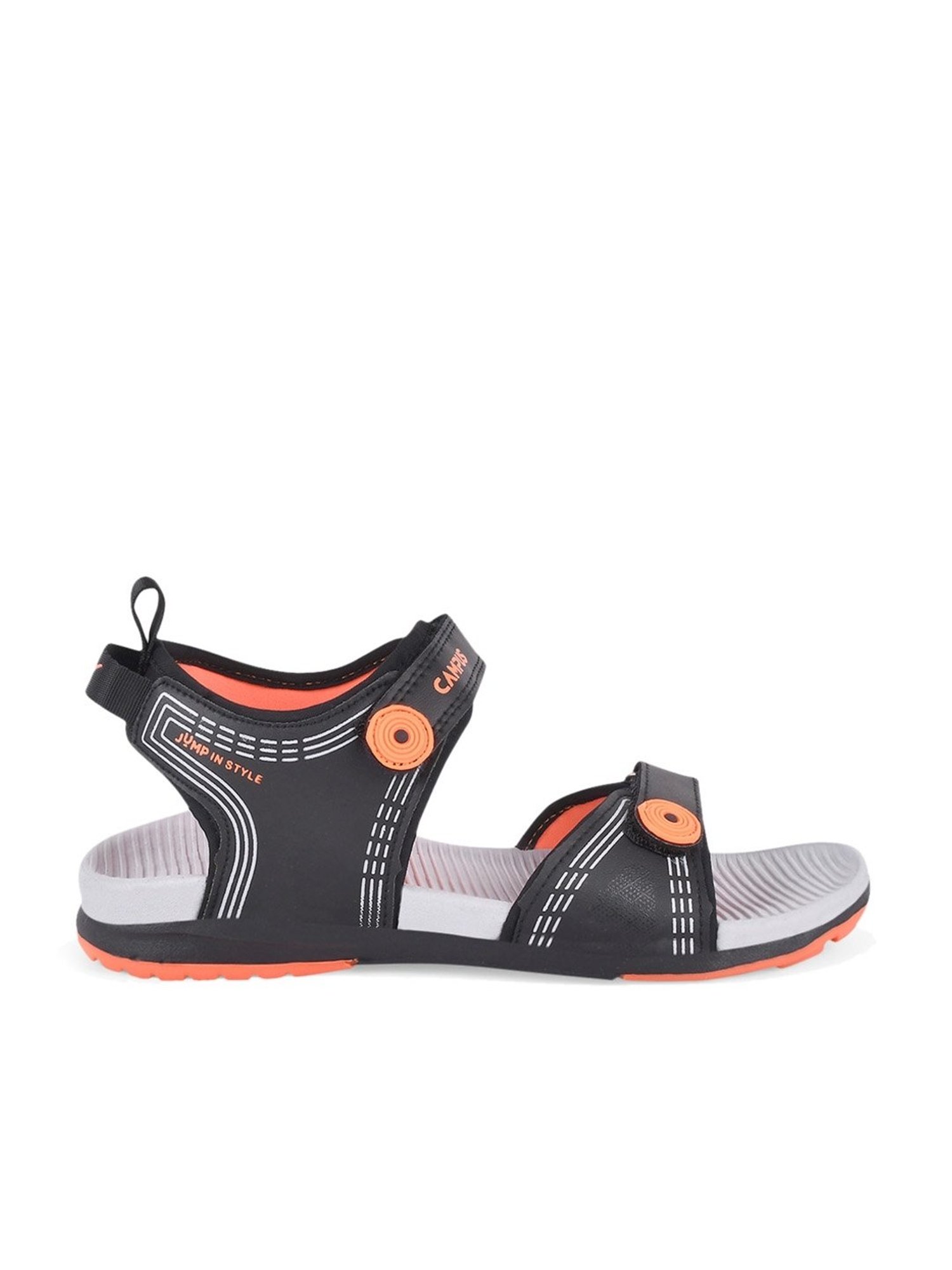 Campus Men's Sd-054 BLK-DGRY-RED Outdoor Sandals -6 UK/India : Amazon.in:  Fashion