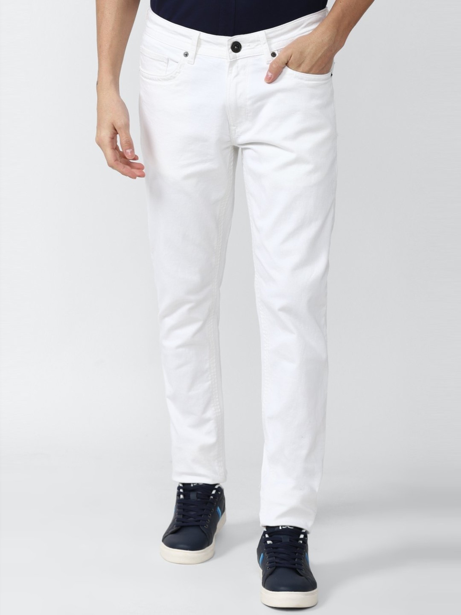 Peter England Men's Slim Jeans (PJDNJSTFZ59171_Blue_34) : Amazon.in: Fashion