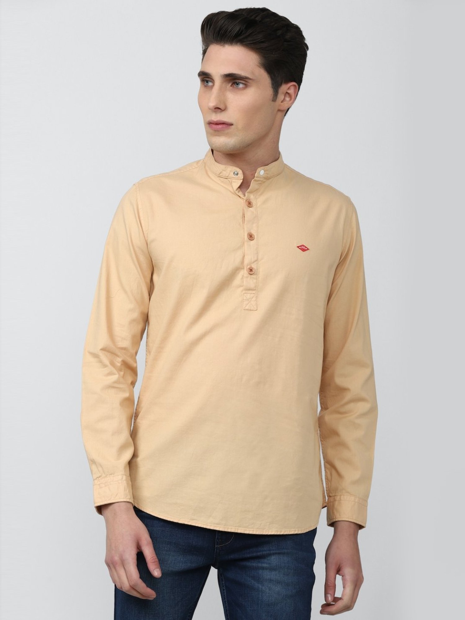 Upgrade Your Wardrobe with the Best Men's Solid Long Sleeve Shirts Online  |WAM DENIM