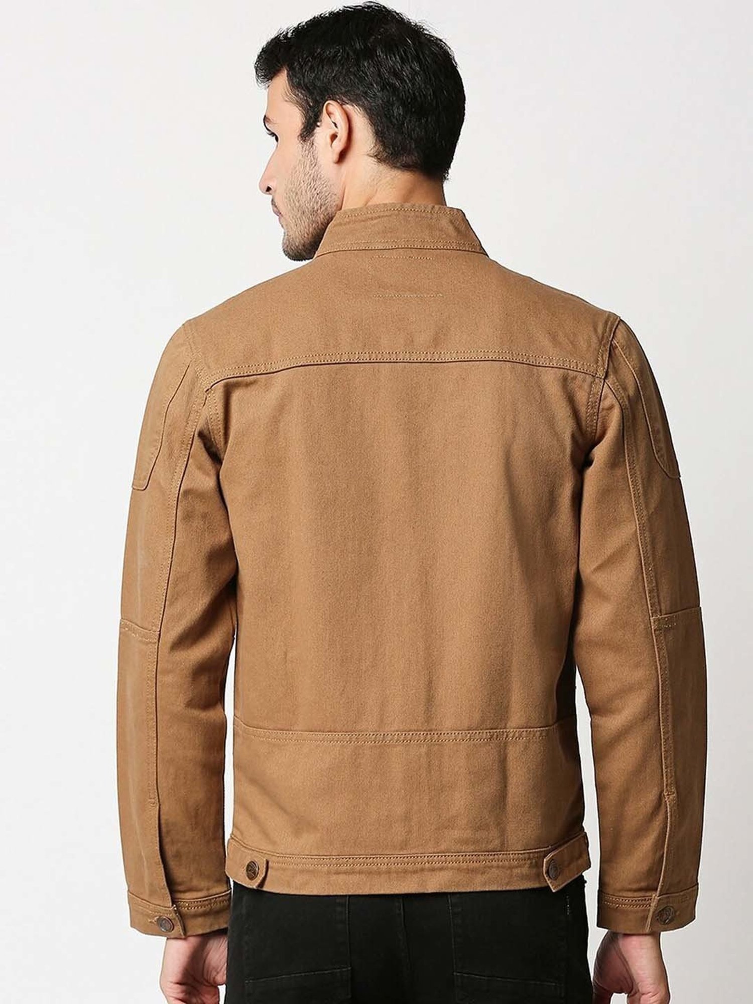 Buy High Star Brown Regular Fit Jacket for Men's Online @ Tata CLiQ