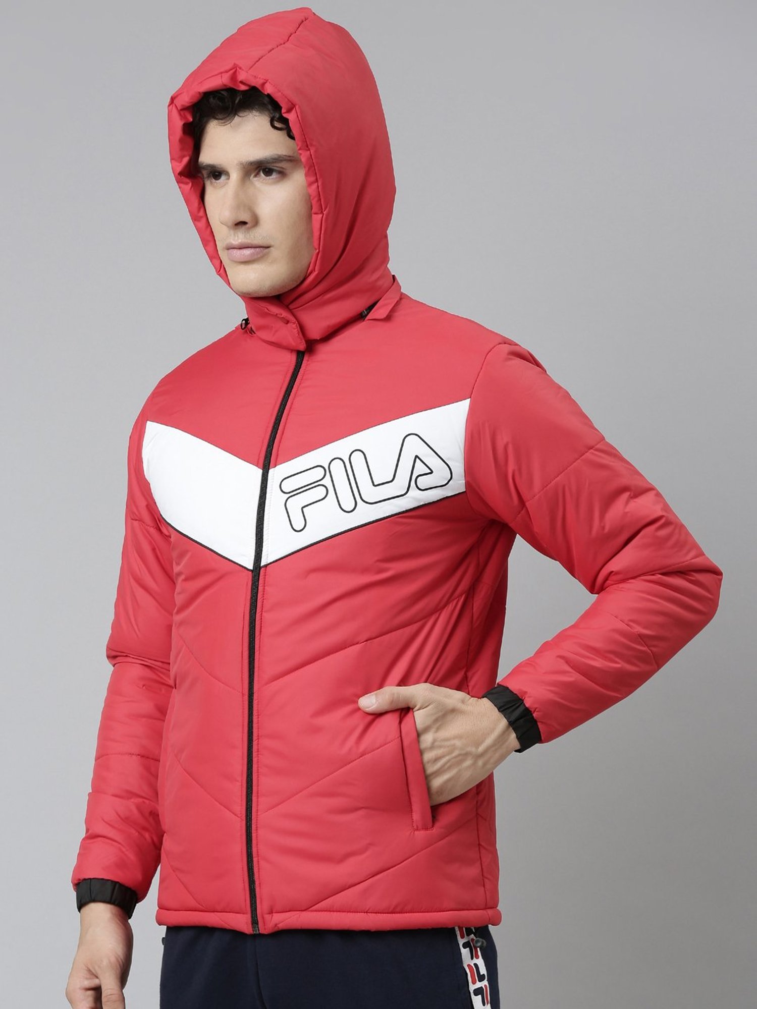 Fila hooded shop jacket