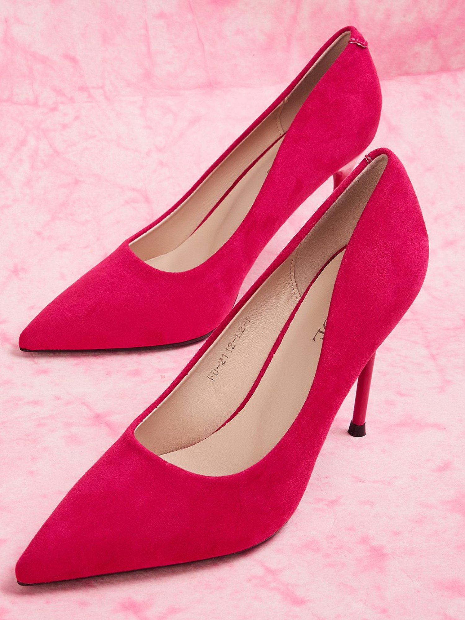 Bahammas Hot Pink Patent Leather Heels by Top End | Shop Online at Mathers